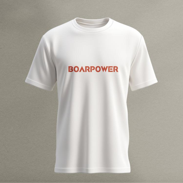 Bold Graphic Tee: Borapower FIT
