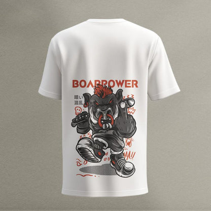 Bold Graphic Tee: Borapower FIT