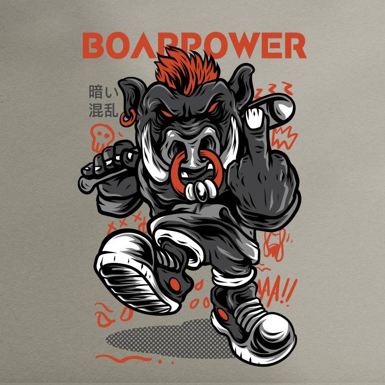 Bold Graphic Tee: Borapower FIT