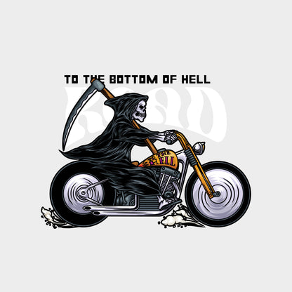To The Bottom Of Hell Road Oversized (Yellow)